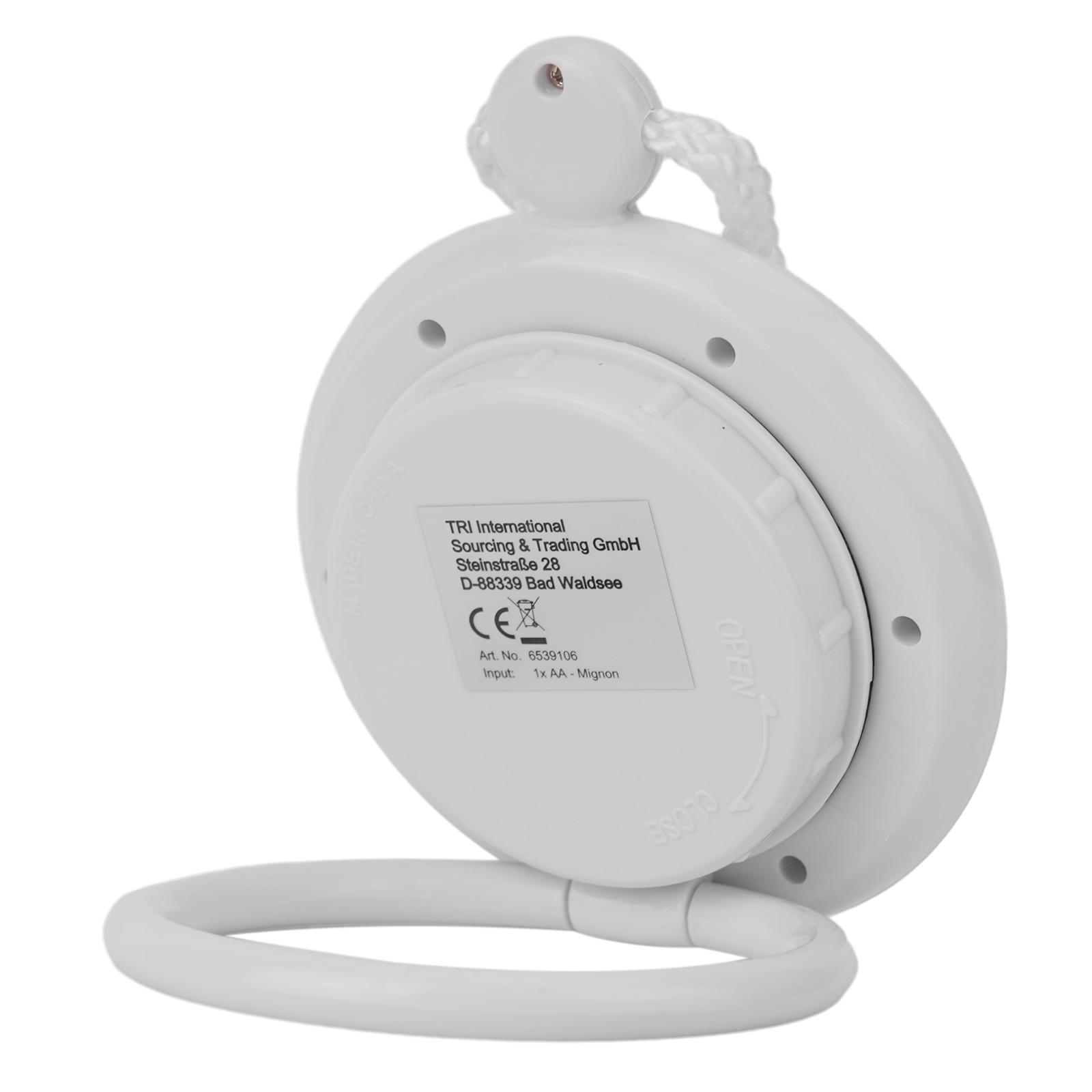 Diameter Cm Waterproof Bathroom Clock Kitchen AA Battery Diameter 11.5cm Light Environmentally Friendly Plastic China Mainland