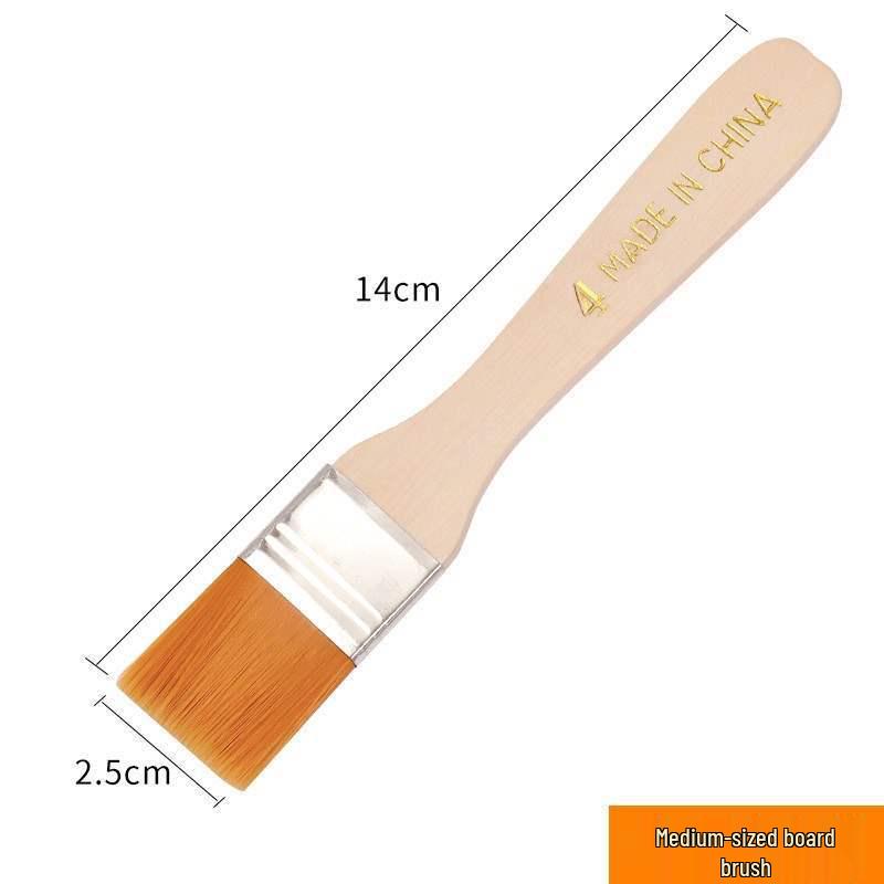 Children's Round Sponge Paint Brush for Art & DIY
