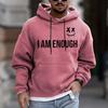 Fashion Printed Hooded Sweater Digital Printed Hoodie Simple Style