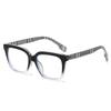 Square Sunglasses Retro Small Frame Sunglasses Big Face Concave Shape Photo Sunglasses