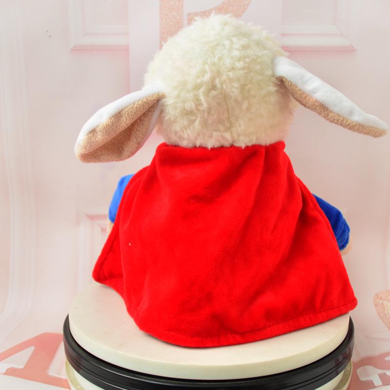 Cartoon Little Sheep Plush Toy - Cute and Silly Super Sheep Doll Pillow for Valentine's Day or Birthday Gift
