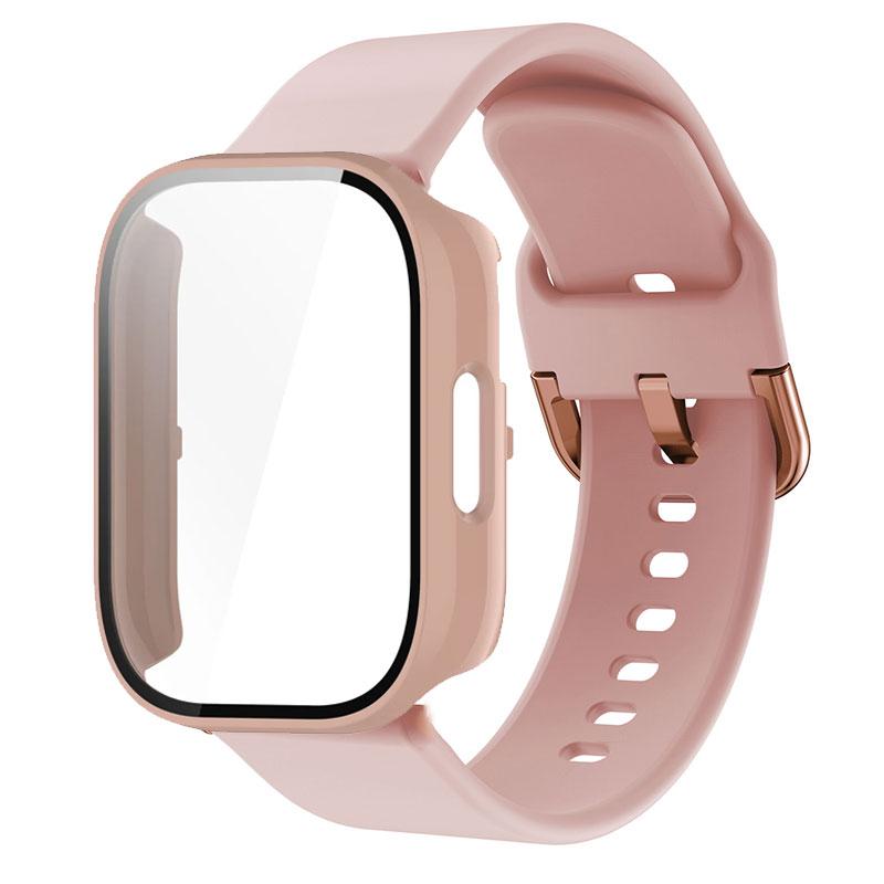 

22mm Silicone Strap With Case For Xiaomi Redmi Watch 5 Active Lite Smart Watch Wrist Band PC Case For Redmi Watch 5 Active Lite Redmi Watch 5Lite
