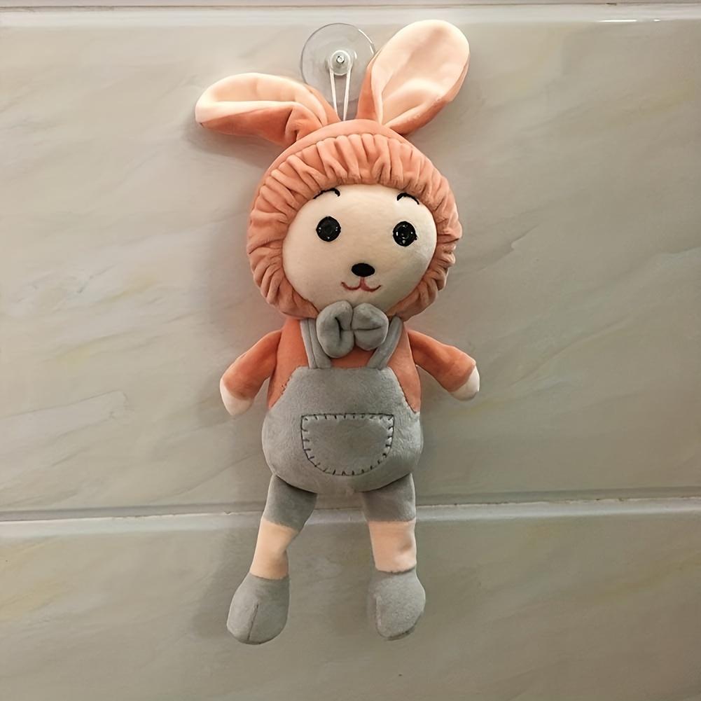 6Pack Transparent PVC Suction Hooks Heavy Duty Adhesive Wall Hangers Reusable Hanging Solution for Glass Mirrors Bathroom Kitchen