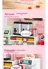 Children's DIY Dollhouse Model with Lights - Big City & Small Town 3D Building Puzzle Educational Toy Gift