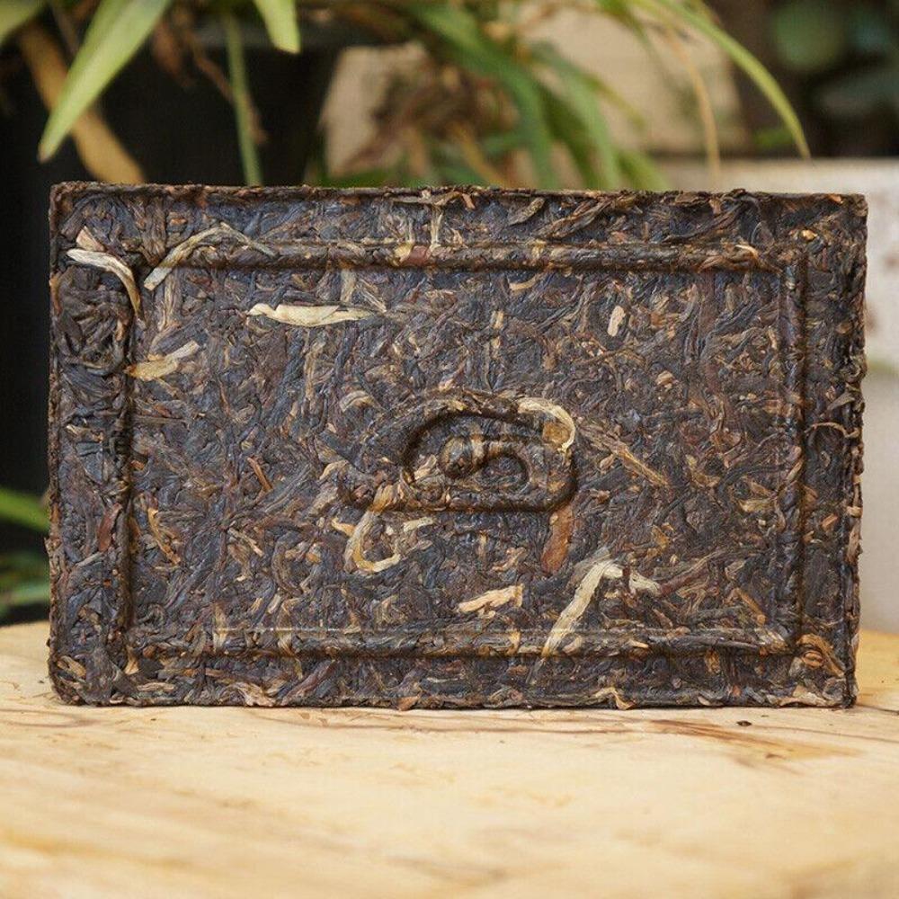 Aged Raw Pu-erh Tea Brick 250g Shia Guan Er Fang Tea