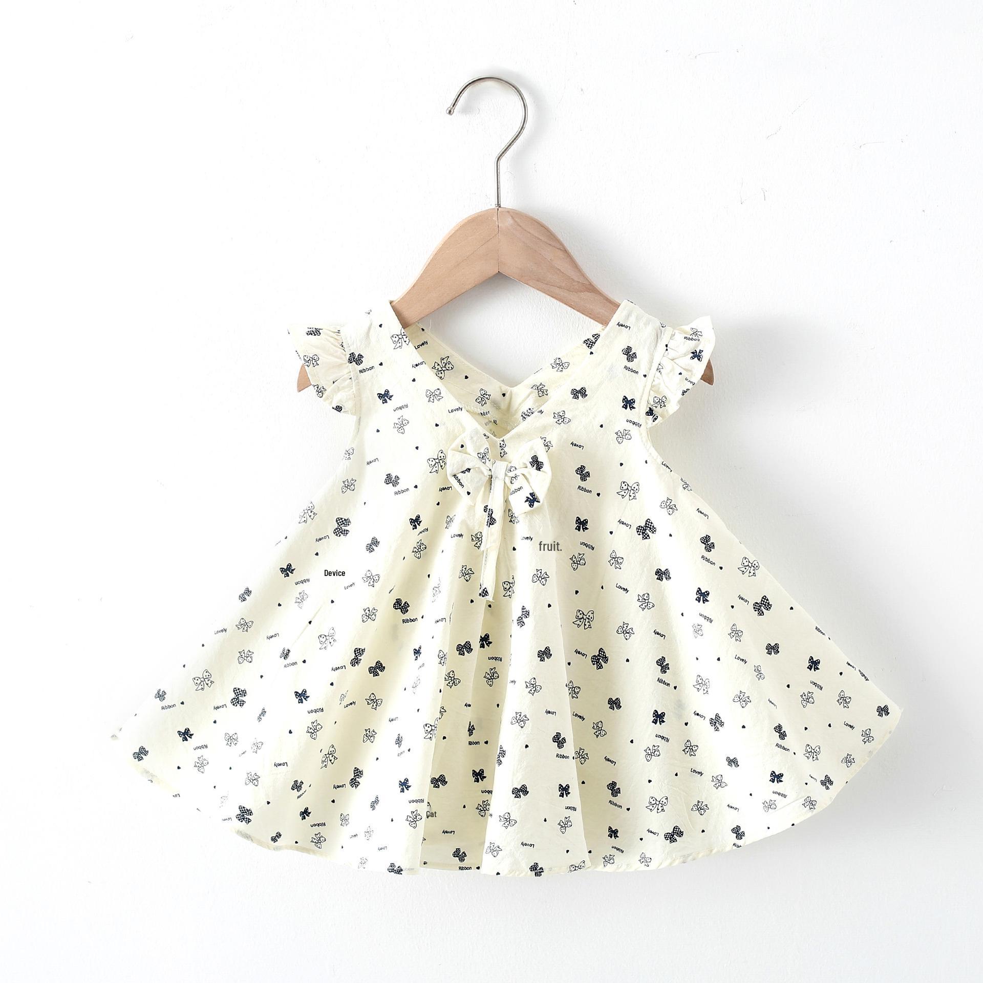 

Девичье цветочное цельное пляжное платье 110 cm