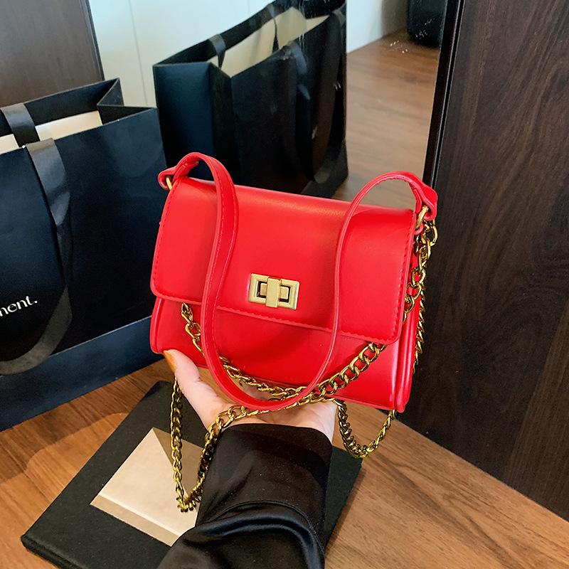Premium Texture Small Bag Women's New Summer Versatile Chain Messenger Bag Fashion Shoulder Armpit Bag