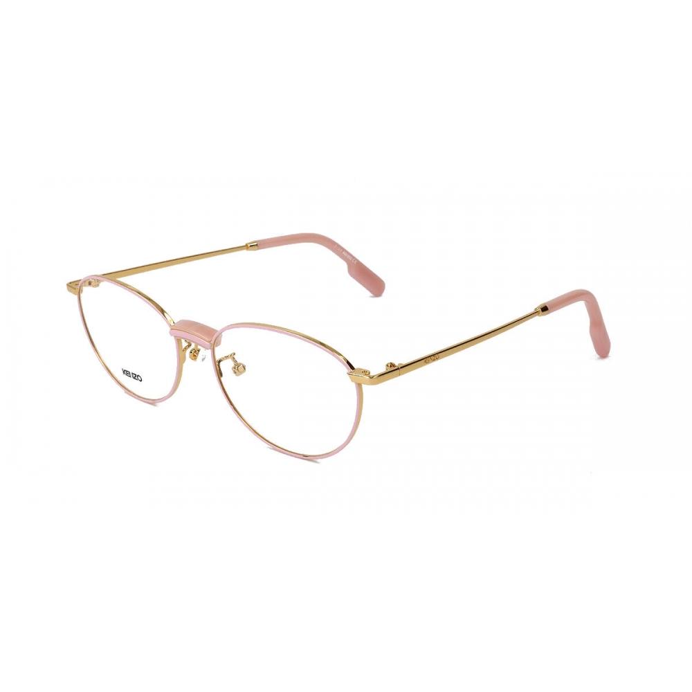

Kenzo Kz 50019u 030 Women Eyeglasses Shiny Gold Pink/53-16-145