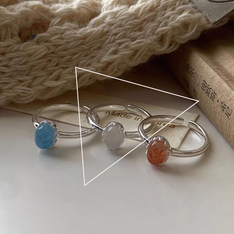 925 Sterling Silve Green Crystal Geometry Ring Square Retro Sweet Jewelry Birthday Gift Dropshipping
