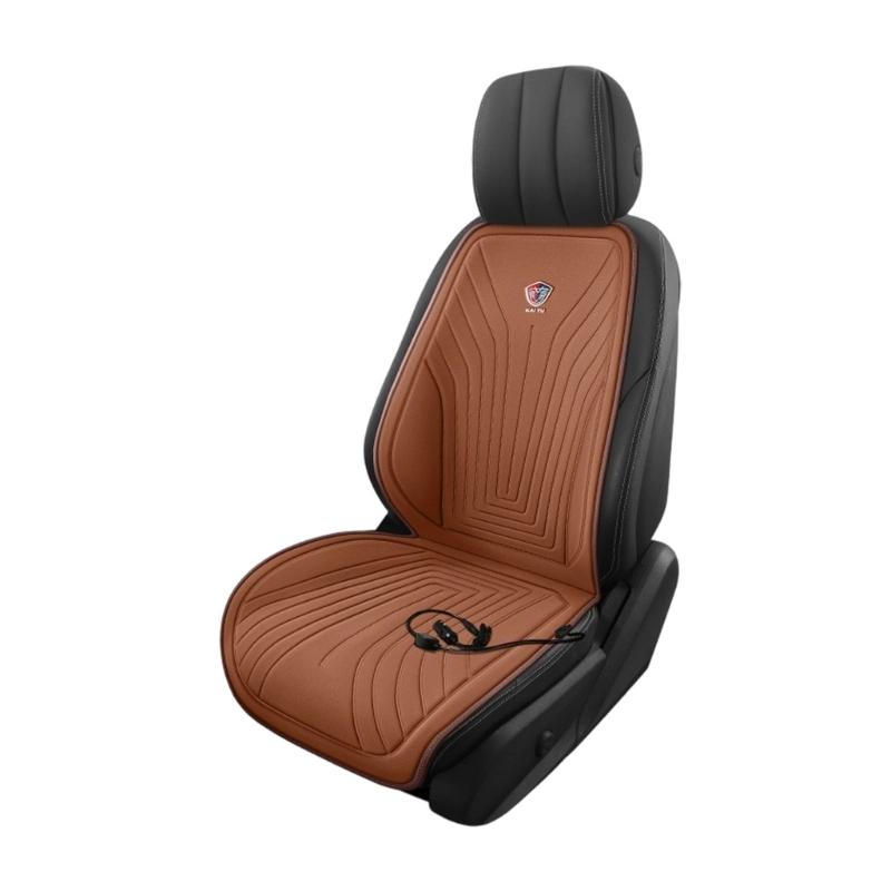 Adjustable Winter Car Seat Cushion Heater Intelligent Temperature Adjustment Easy Installation Synthetic Fiber Design