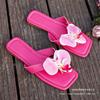 Thai holiday fairy butterfly flower shoe buckle Phalaenopsis shoes flower cool slippers accessories women's niche seaside shoe buckle
