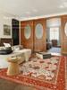 Retro Persian Wash Bottom Imitation Cashmere Carpet Bedroom Living Room Sofa Coffee Table Cushion Home Decoration Carpet