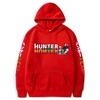 Anime Hunter X Hooded Sweatshirt Men Women Cotton-Lined Long Sleeve Pullover Streetwear Style