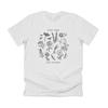 Plant These Save The Bees T Shirt Cute Line Art Nature Flowers Boho Bohemian