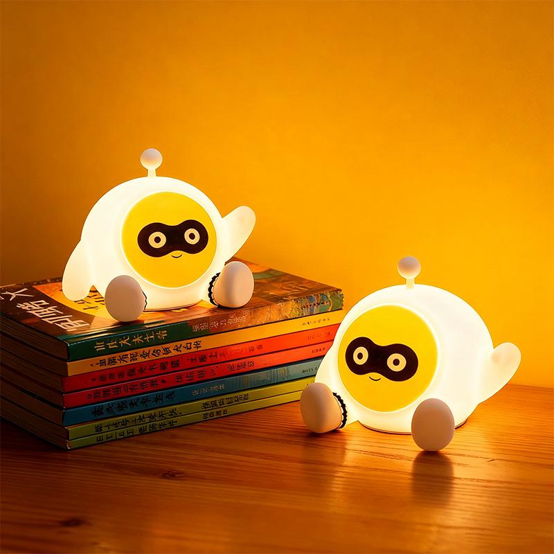Egg Boy Silicone Night Light: Sleep Companion & Children's Gift