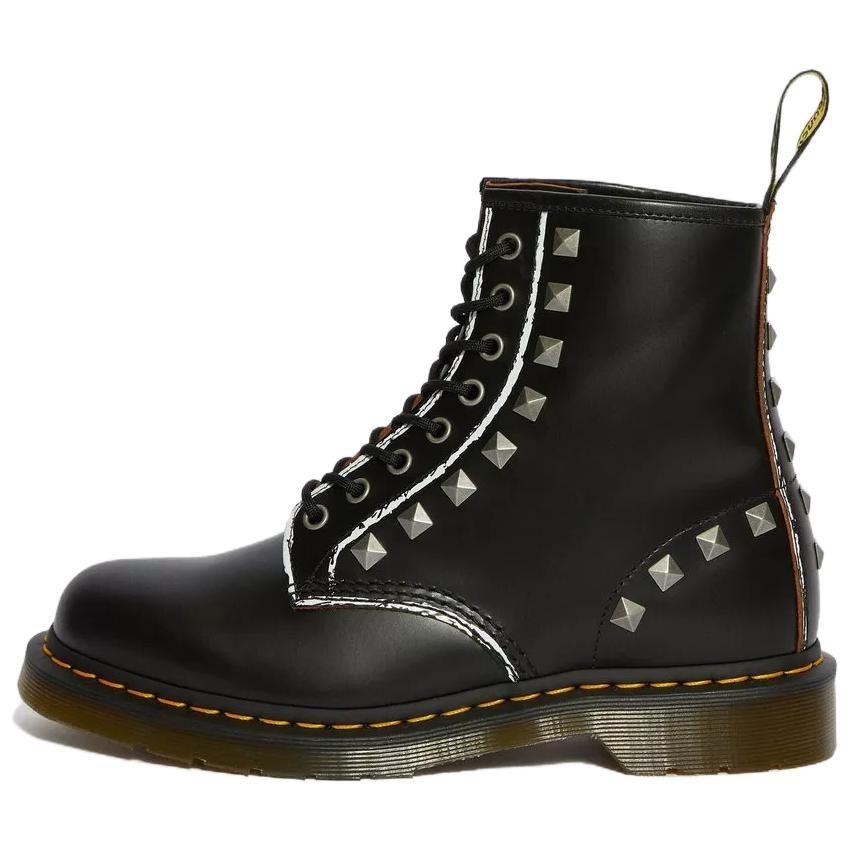 DR. Martens 1460 Nieten 8 Kampfstiefel Schwarz Unisex 25202001