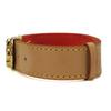 Used LOUIS VUITTON bracelet Good Luck Bless M64448 Nume leather/metal 16.8g beige Accessories