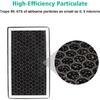 2 Pieces/Set For Tesla Model 3 Model Y HEPA Activated Carbon Air Filter Air Conditioner Filter Element Replacement Kit W/tools