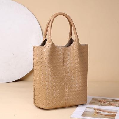 Cowhide Women's Bags, One-shoulder Crossbody Women's Bags, Fashionable Large-capacity, Large-capacity Soft Leather Bucket Bags