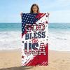 1 stuk 250ste Viering van Amerikaanse Onafhankelijkheidsdag Strandlaken Super Absorberend Geschikt voor Strand Zwembad Zomercadeau voor Vrienden