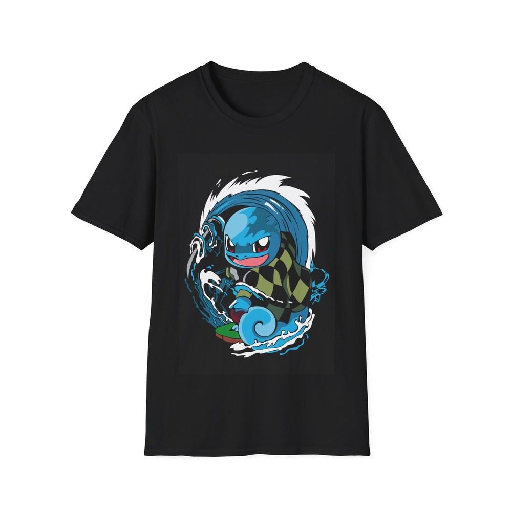 

Water pokemon dress as Tanjiro Kamado Demon Slayer T-Shirt, Unisex Shirt 4XL