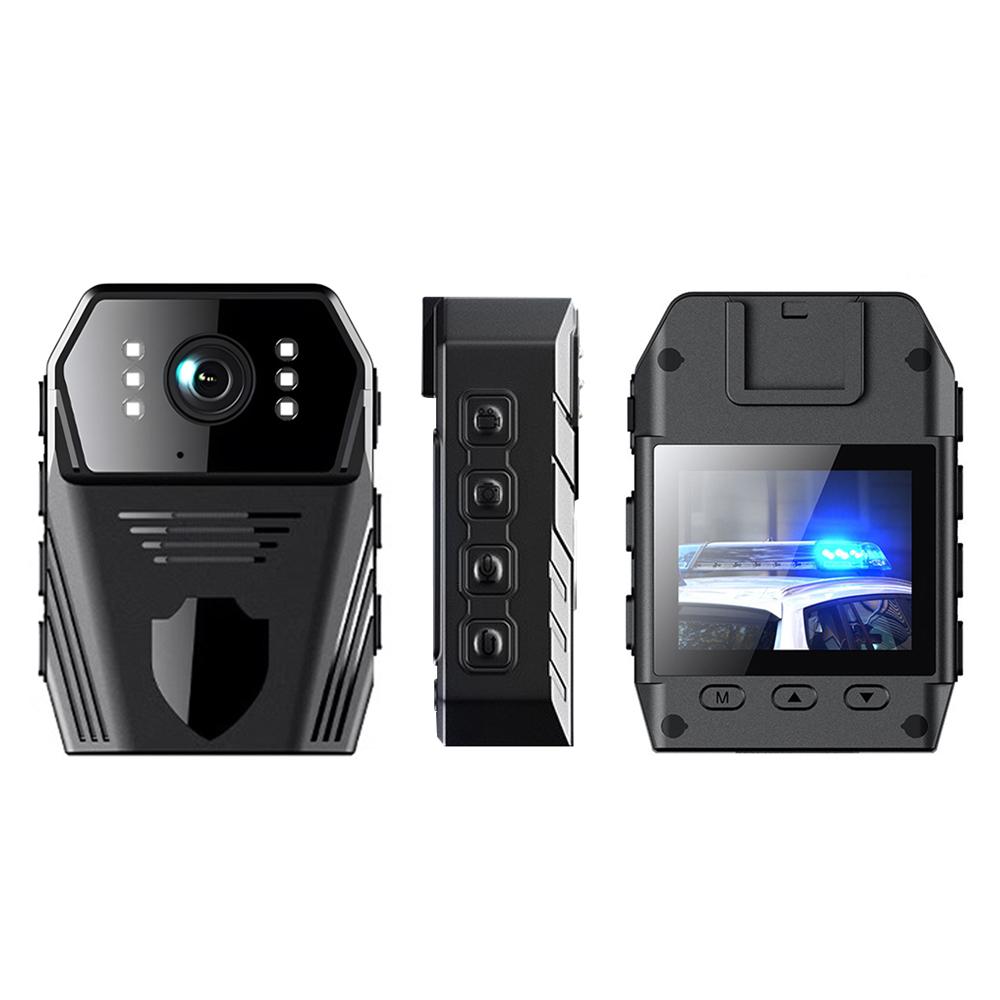 WiFi Body Worn Camera 2K 1080P HD Waterproof Motion Detection Mini Wearable Pocket Video Recorder with Back Clip