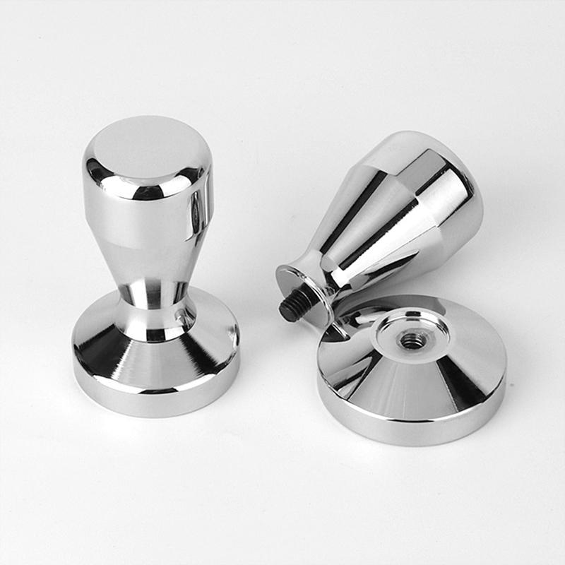 Coffee Tamper 49/51/53/58mm Flat Base Espresso Maker Calibrated Pressure Barista Hammer for Cafe Shop Household