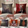 Famous Singer-Aurora-Music Aksnes Pillow Case Comfort Sofa Bed Silky Elegant Invisible Zipper Decorative Cushion Cover