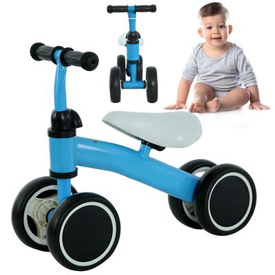 Draisienne pour bébé Draisienne pour tout-petit Siège ergonomique Porteur d'apprentissage pour bébé 4 roues Sans pédales Rouler Pour les enfants de 1 à 3 ans