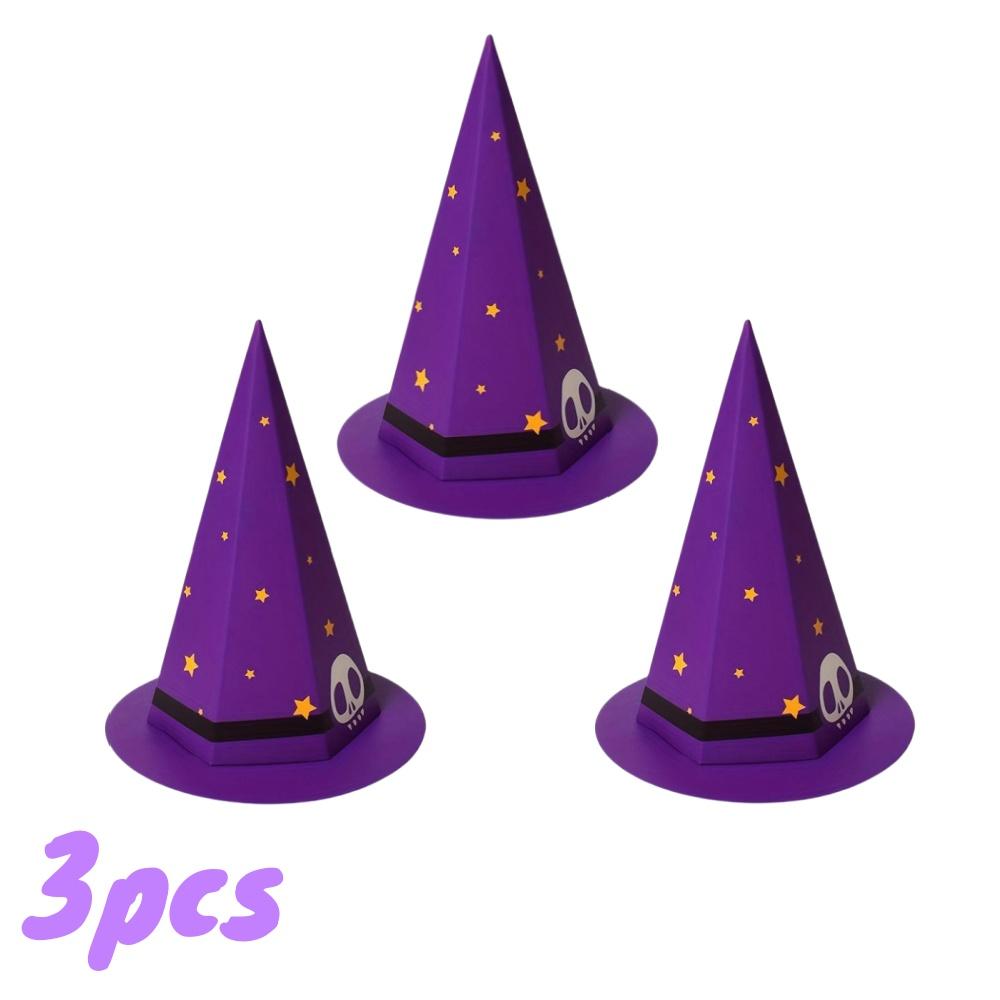 1/20pcs Halloween Hat-shaped Candy Box Ghost Witch Trick or Treat Box Set Party Favors Decor Holiday Gifts Packaging Supplies