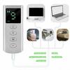 EMS TENS Pulse Massager Unit with Conductive Gloves 9 Intensity 4 Mode Muscle Relaxation Body Wellness Beauty Spa Care Kit