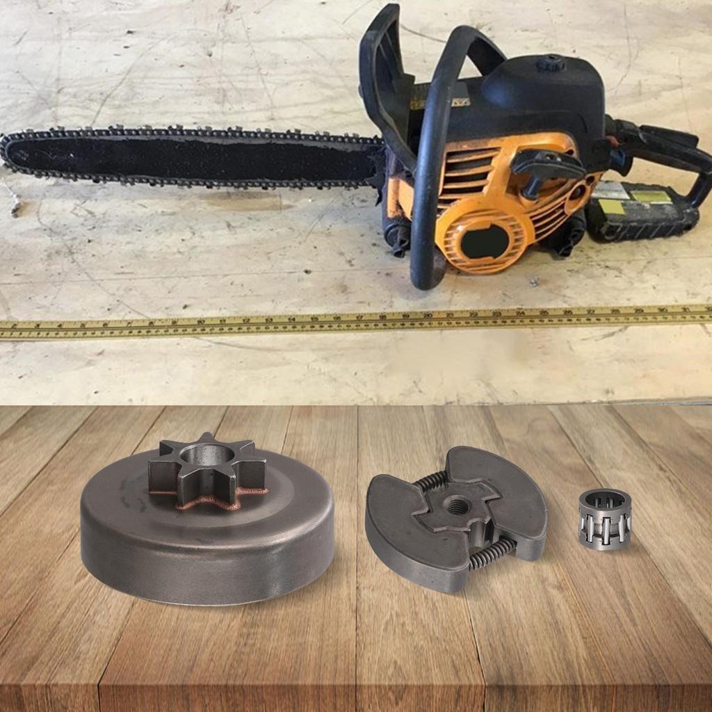 Sprocket Clutch Drum Kit for Poulan and For Craftsman Chainsaws Compatible with PP5020AV PP4818A 358350981 Models