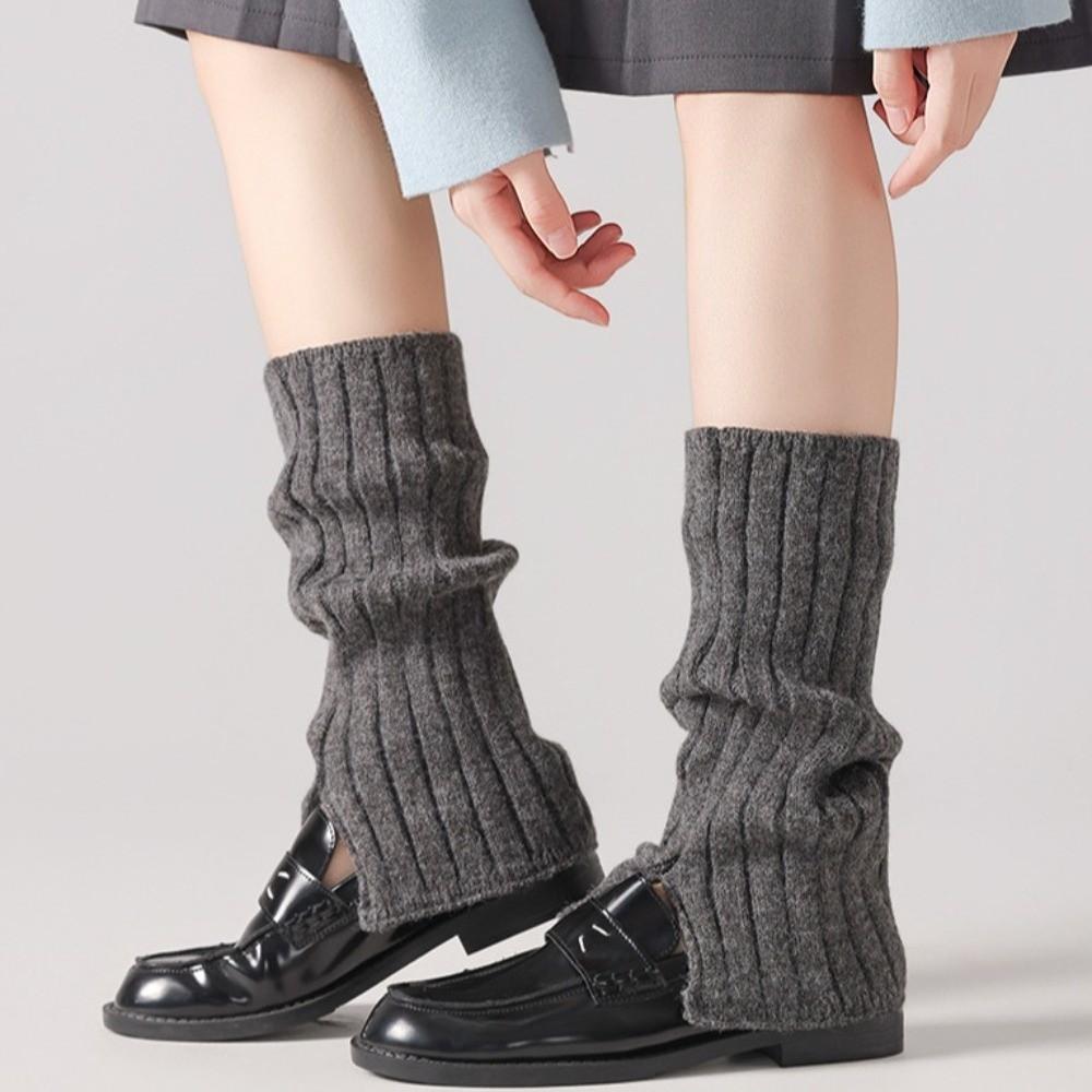 Harajuku Y2K Leg Warmers Balletcore Style Boots Cover Sweet Long Tube Stockings  Autumn/Winter