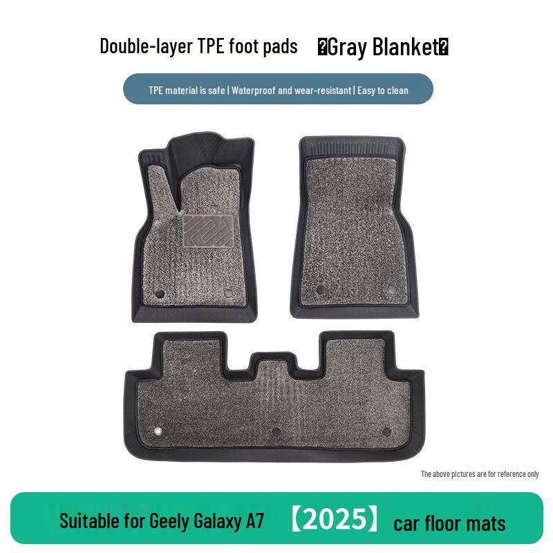 Premium TPE Floor Mats for 2025 Geely Galaxy A7