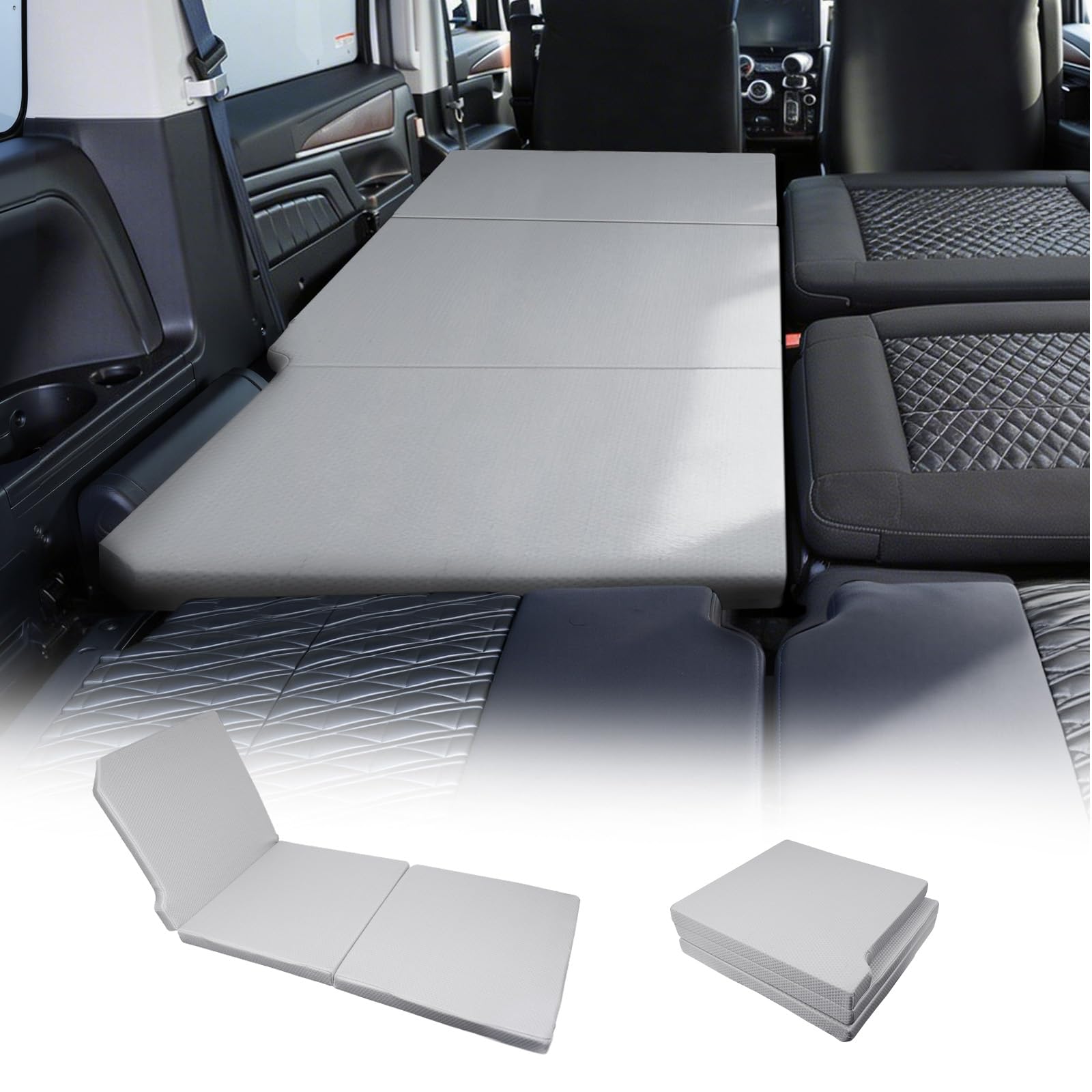 

Car Camping Mattress for Mitsubishi Delica CV Series Foldable Car Bed Eliminates Uneven Comfortable Disaster DELICA D5 CV1W CV2W CV4W CV5W 2019 Seat 1
