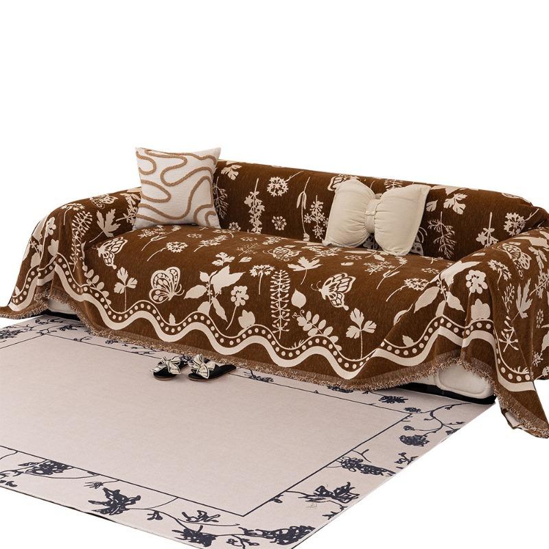 Retro Light Luxury Sofa Towel Popular Simple New Sofa Cushion Sofa Blanket a Whole Full Cover Sofa Cover