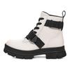 UGG Modă Piele Navetist Cizme Chelsea Scurte Femei cizme Alb 1133892-WHT