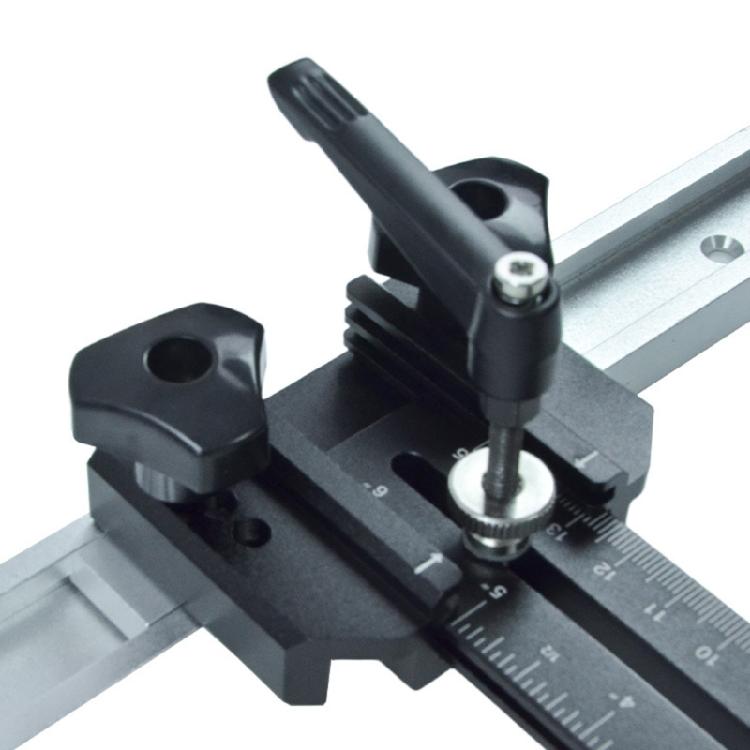 T Track Positioning Jig Thin Rips Jig Guide For Cutting On Wood Minimizes Vibration Compatibles With 3/8x3/4 T Slots