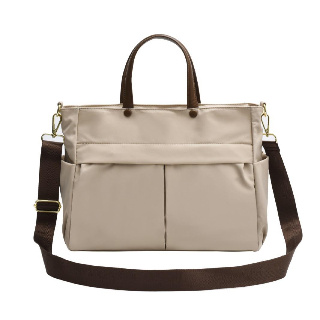 

Сумка для ноутбука Новая Ручная Наплечная Кроссбоди Женский Портфель Корейский Стиль Большая Вместимость Сумка-тоут хаки