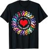 Cancer Awareness Support Motivation Cotton Tee Made In Usa