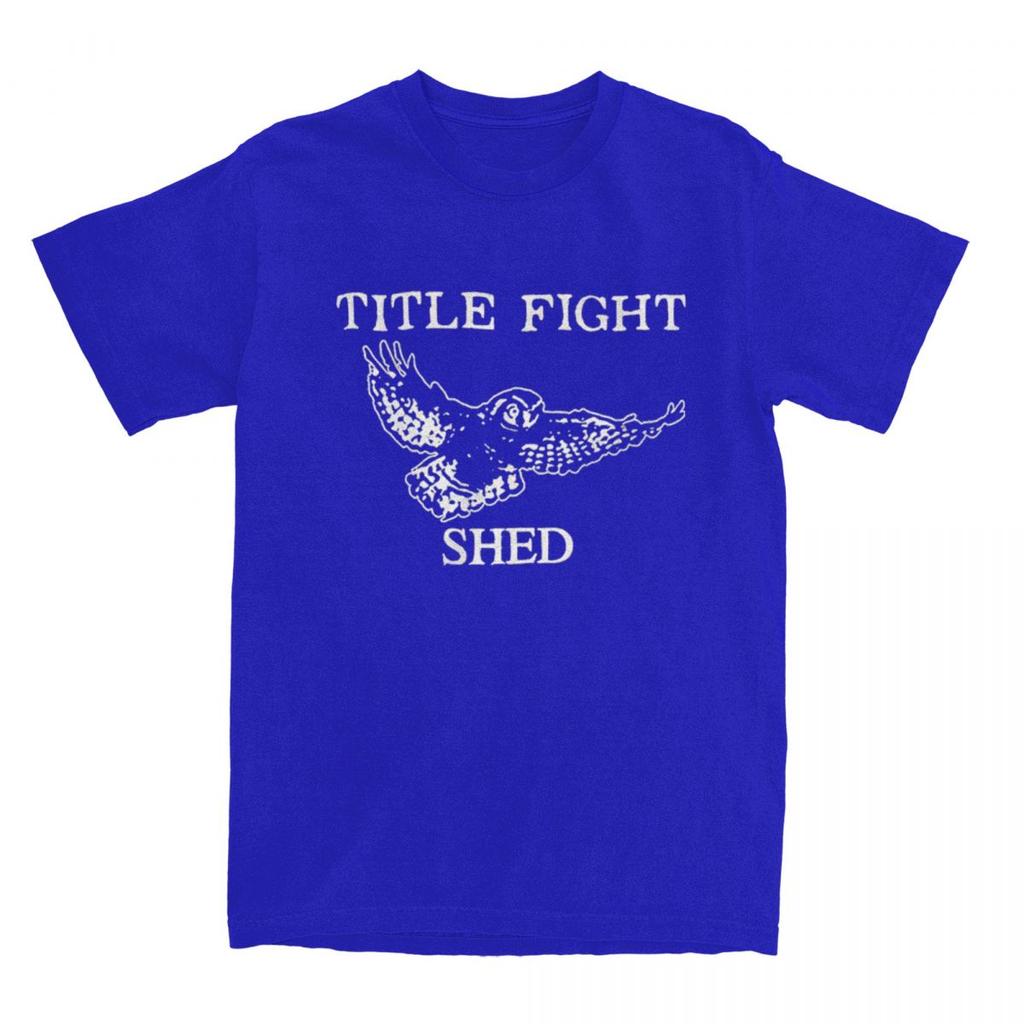 Title Fight Shed Owl for Men Women T Shirts Floral Green Merchandise Awesome Tee Shirt T-Shirts Cotton New Arrival Clothing