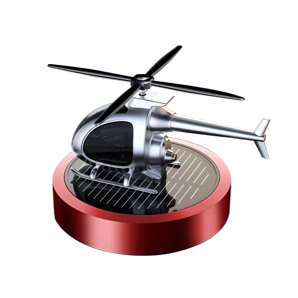 

Автомобильный освежитель воздуха, ароматерапевтический орнамент на солнечной энергии, вращающийся вертолет, аромадиффузор с ароматическими таблетками, аксессуары для интерьера автомобиля красный