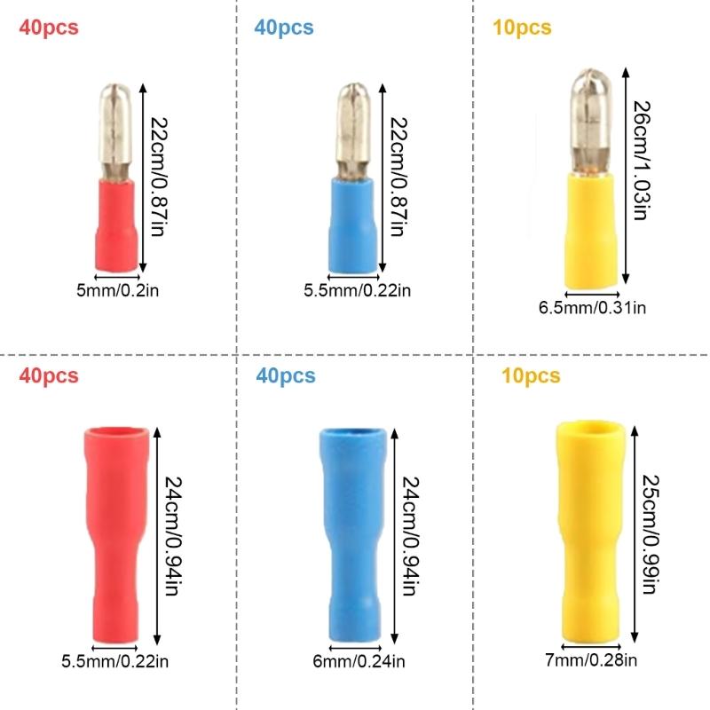 Functional Car Wire Terminals Auto Repair Tool Suitable for Various Wire Gauges Ensuring Reliable Electrical Connection
