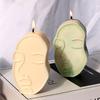 3D Human Face Candle Mold Art Silicone Abstract Candle Mold Candle Making Portrait Mold for Handmade Soap Making Casting
