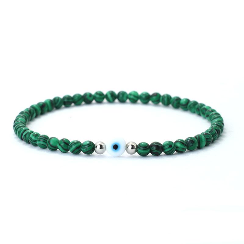 

Noter New Fashion 4mm Bracelet For Men Turkey Evil Eyes Braslet Natural Red Howlite Lava Stone Braclet Coconut Bead Brazalete