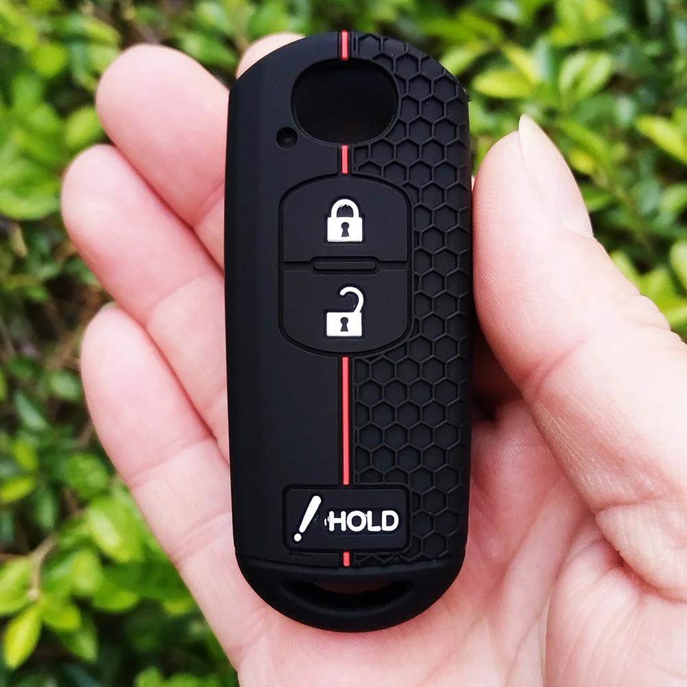 For Mazda 2 3 6 Demio Atenza Axela Cx-5 Cx5 Cx-3 Cx7 Cx-9 3 4 Cx30       Silicone Car Key Case Cover