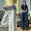 2026 Spring Korean Style High-Waisted Pleated A-Line Skirt - Versatile, Fashionable, Short with Zipper