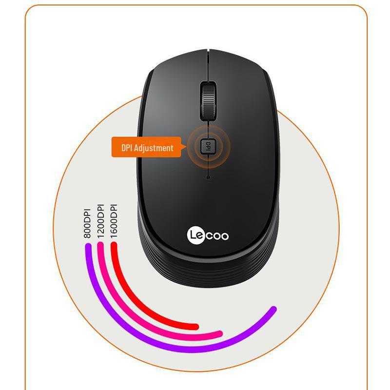 Laiku WS202 2.4G Wireless Mouse for Notebook, Desktop, Business, Office, and Gaming.