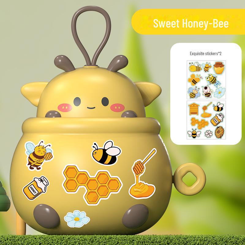 

Детская мультяшная копилка с замком - большая емкость, самодельная игрушка