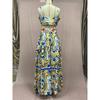 Women's Summer Temperament Halter Printed Casual Beach Dresses